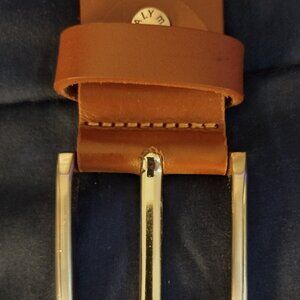 Bronzina Alta Moda Men's Italian Leather Belt